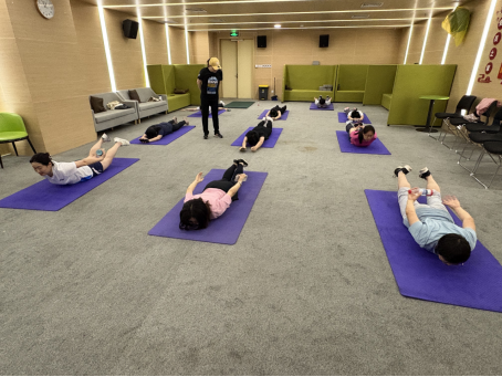 “动出健康，练出美好”——植保学院分工会举办女性教职工健身课堂